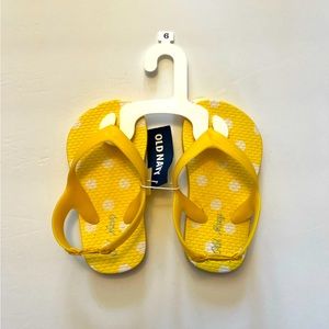Vintage Old Navy flip flops for Toddlers - Sz 6